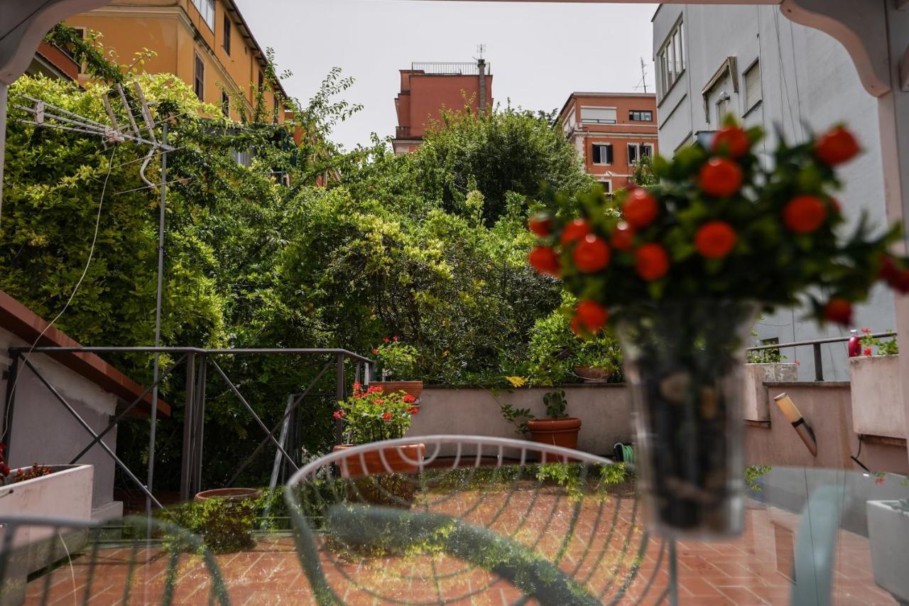 ローマStunning Terrace Vatican Cityアパートメント エクステリア 写真
